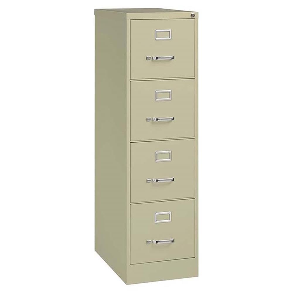 Beige 4-Drawer Metal Letter File Cabinet P96627