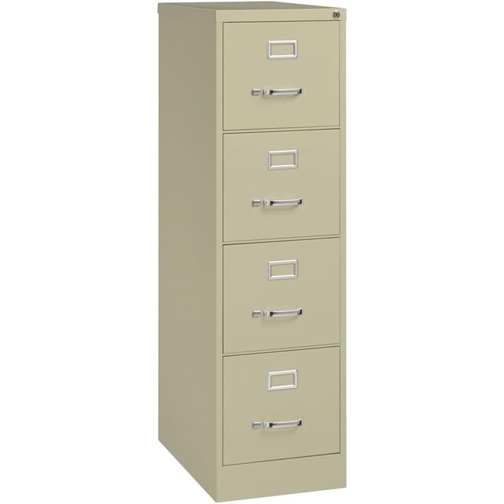 Beige 4-Drawer Metal Letter File Cabinet P96627