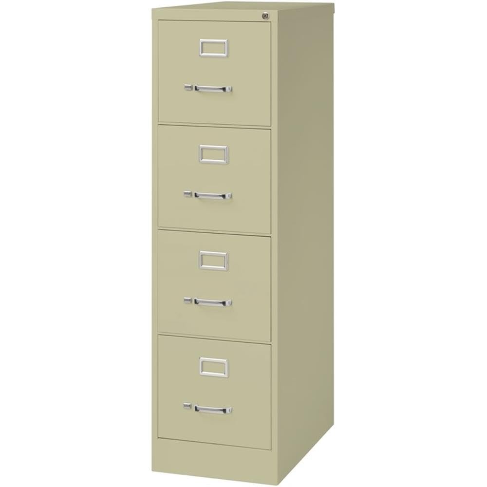 Beige 4-Drawer Metal Letter File Cabinet P96627