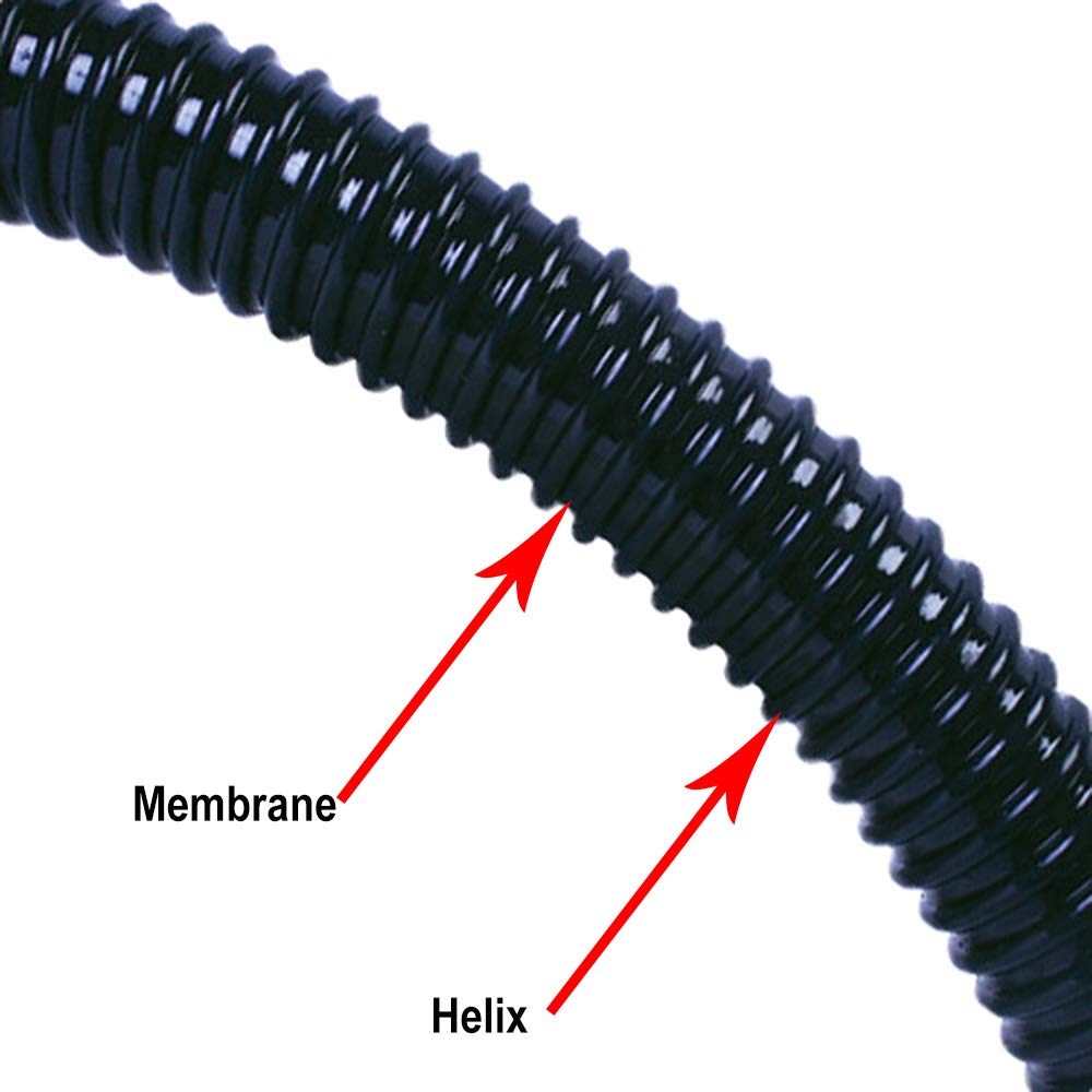 Flexible PVC Water Garden Hose and Pond Tubing 3/4" Dia x 100 ft Z344249