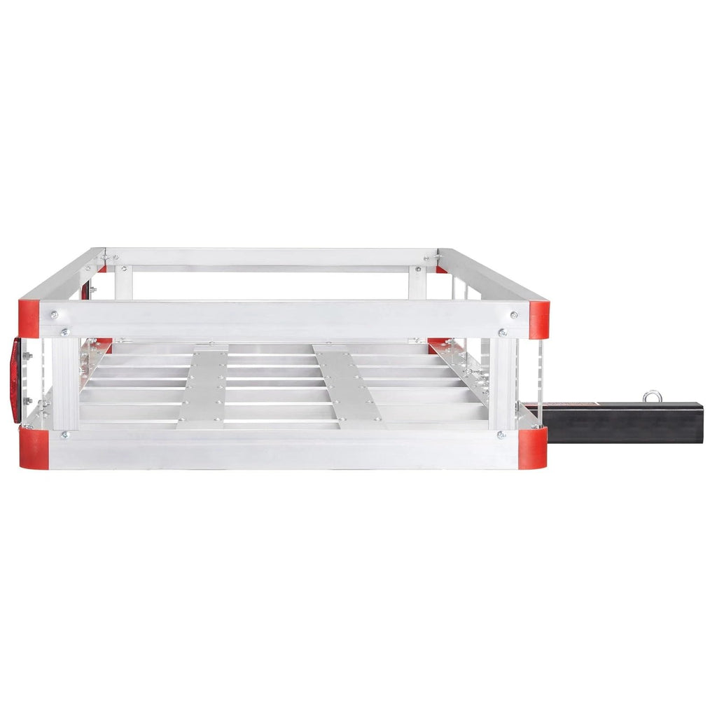 49.4x22.4x7.1 in 500lb Aluminum Hitch Mount Cargo Carrier S189465