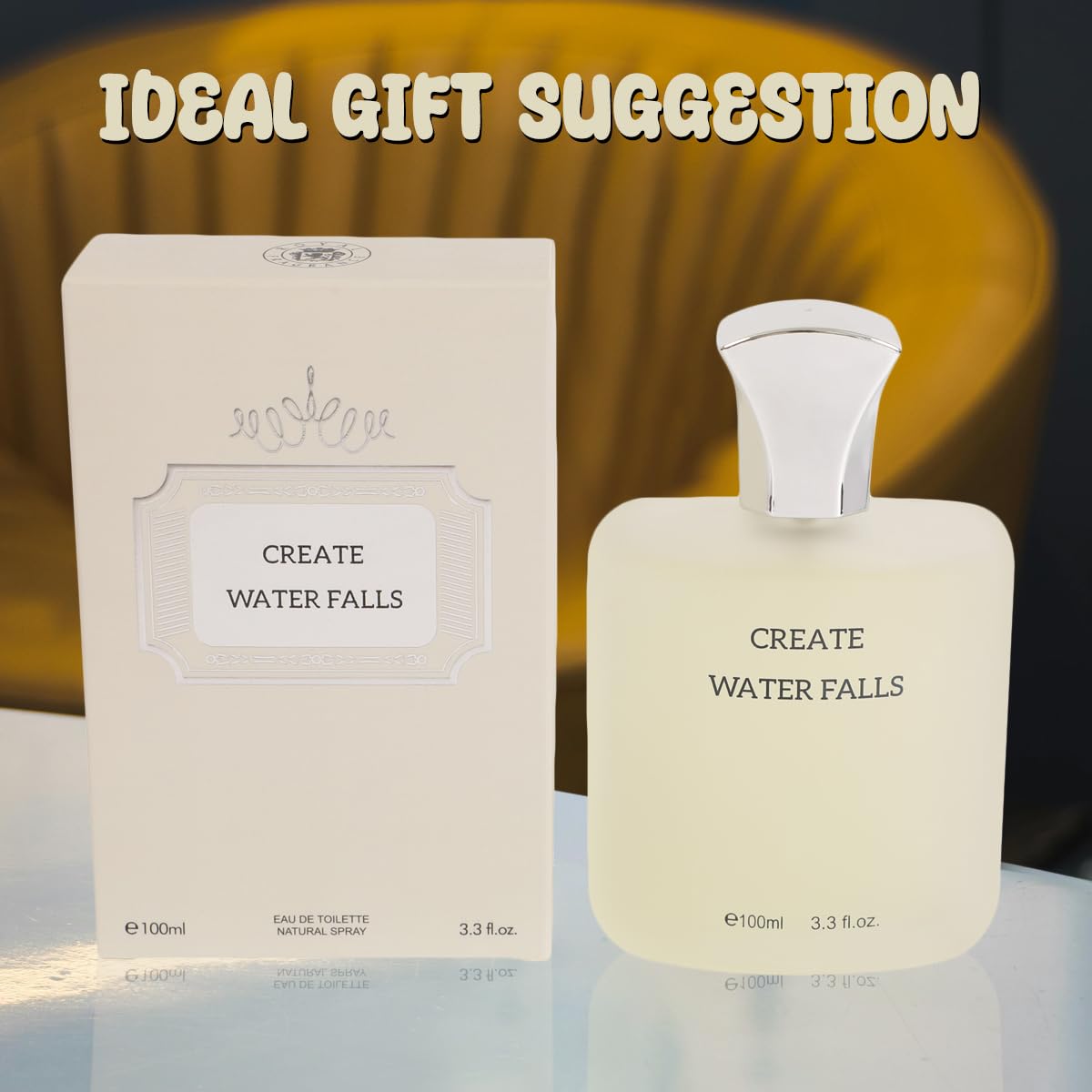 Eau de Toilette for Men Fresh Citrus Woody Aromatic 100ml L73124