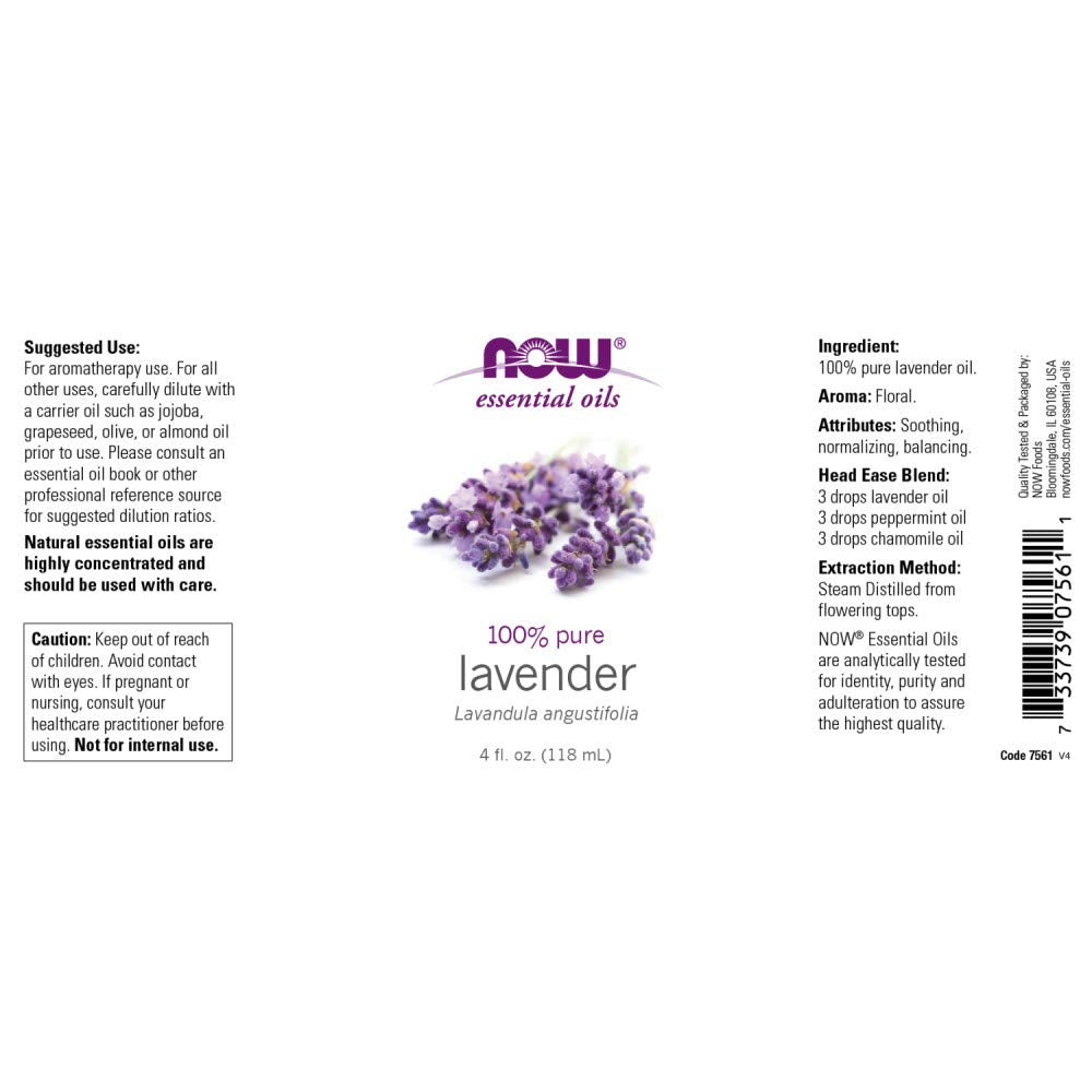 Lavender Oil 4 Fluid Ounce 2 Pack S229280