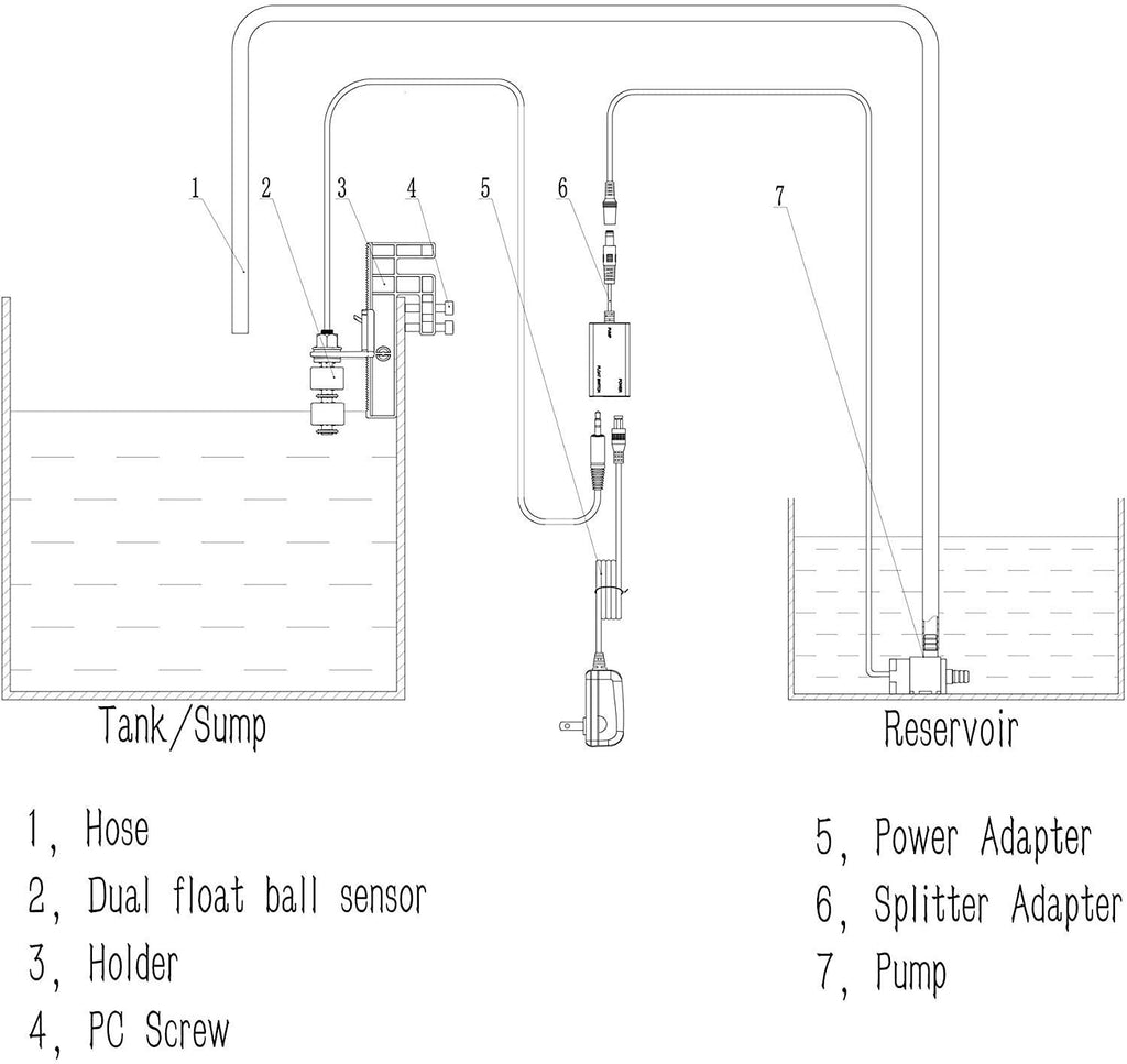 Aquarium Auto Top Off System P26992