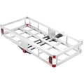 49.4x22.4x7.1 in 500lb Aluminum Hitch Mount Cargo Carrier S189465