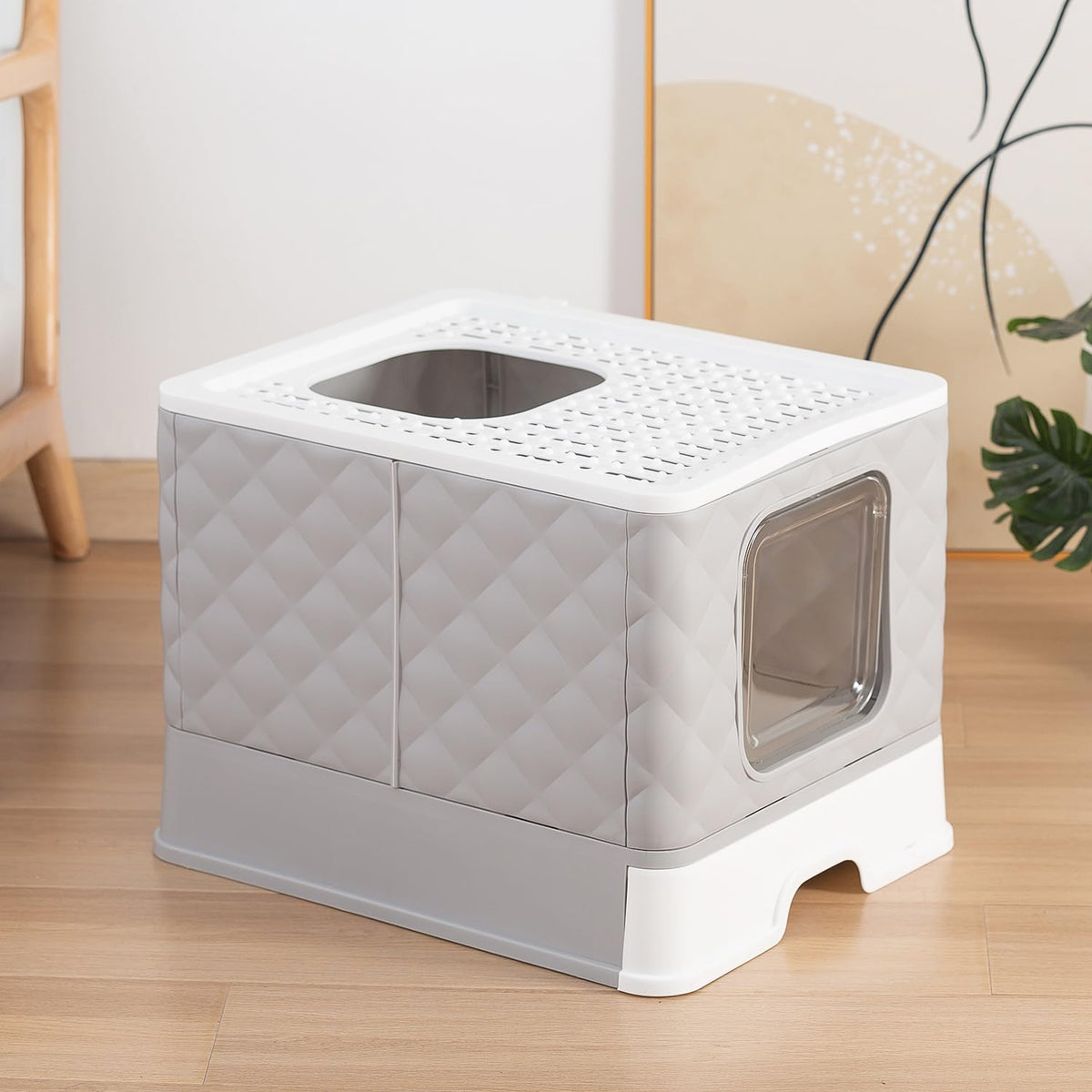 Foldable Cat Litter Box U562