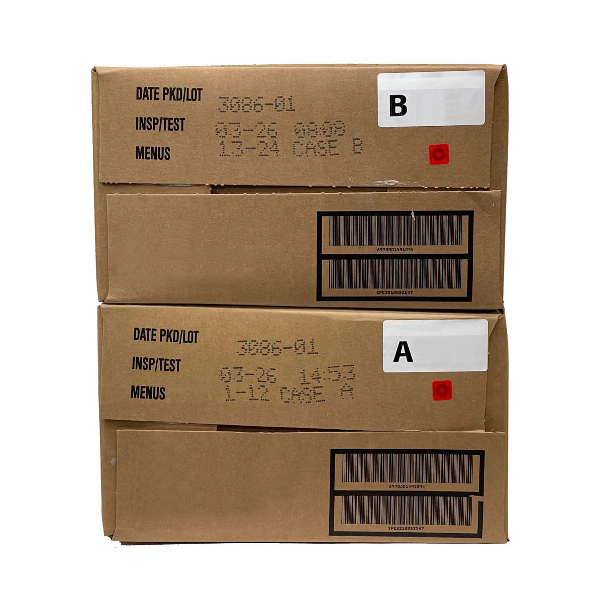 Meals Ready to Eat A and B Cases K56454