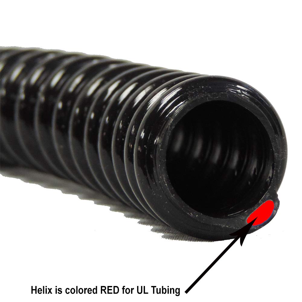 Flexible PVC Water Garden Hose and Pond Tubing 3/4" Dia x 100 ft Z344249
