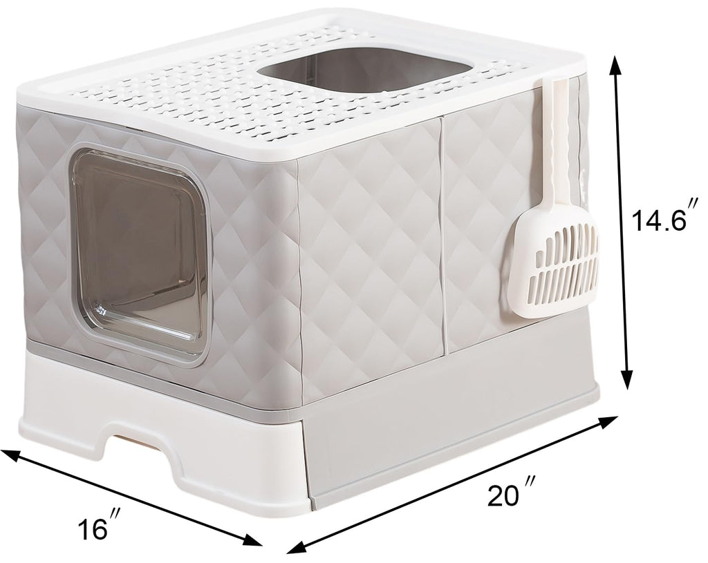 Foldable Cat Litter Box U562