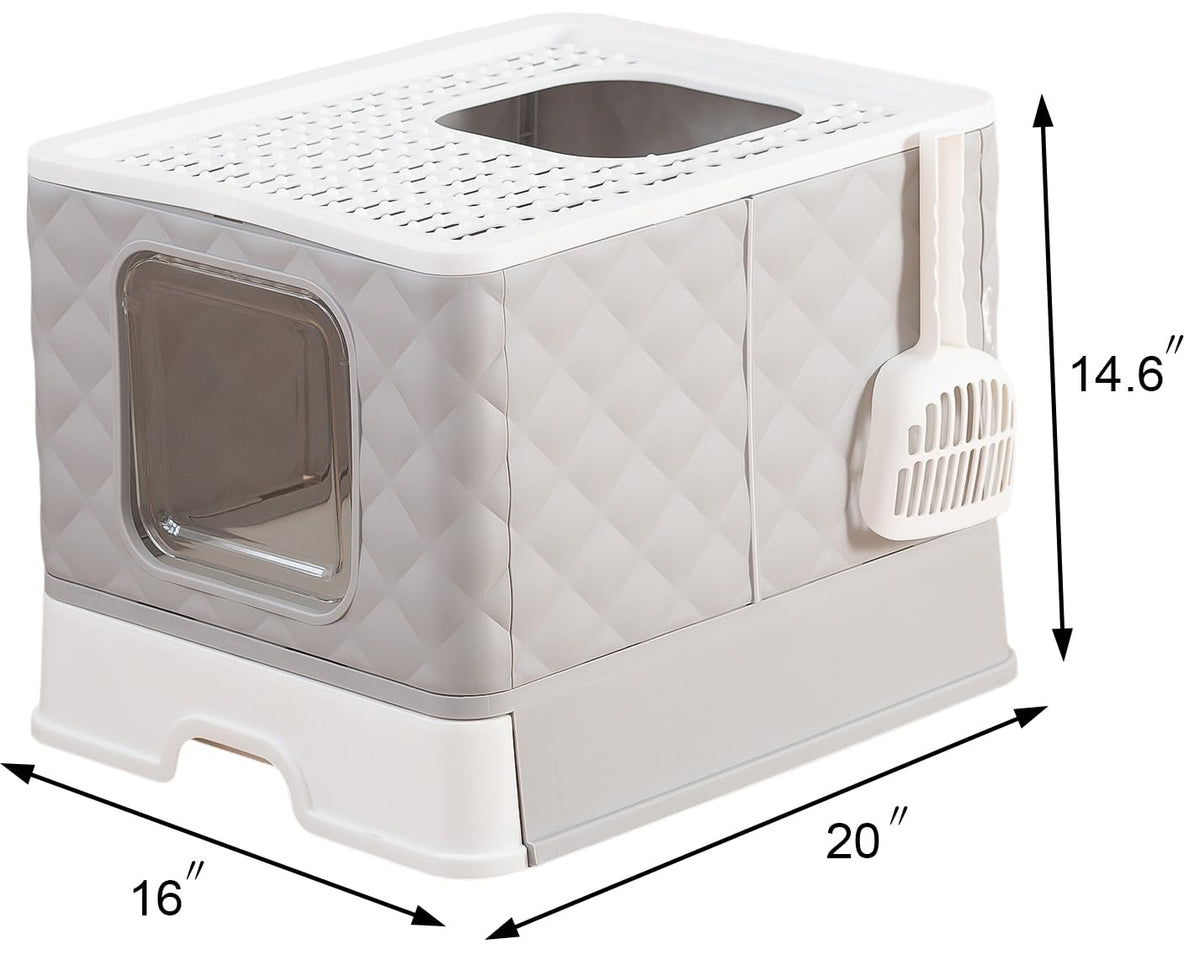 Foldable Cat Litter Box U562