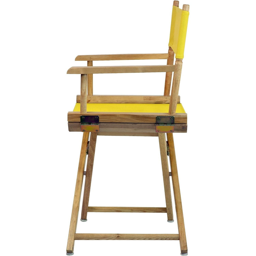 Antique 18" Solid Wood Folding Chair with Armrests P858