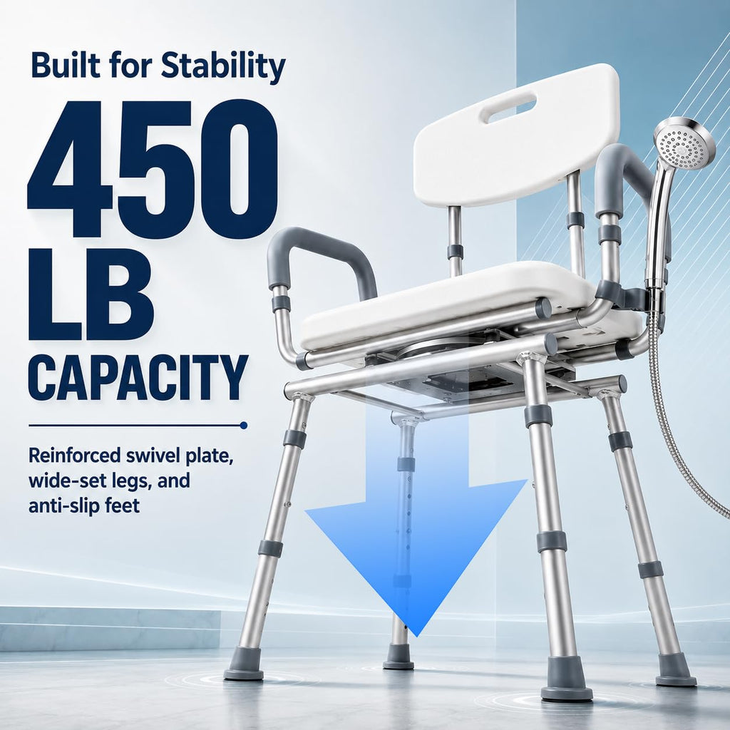 Adjustable Swivel Shower Chair X7439