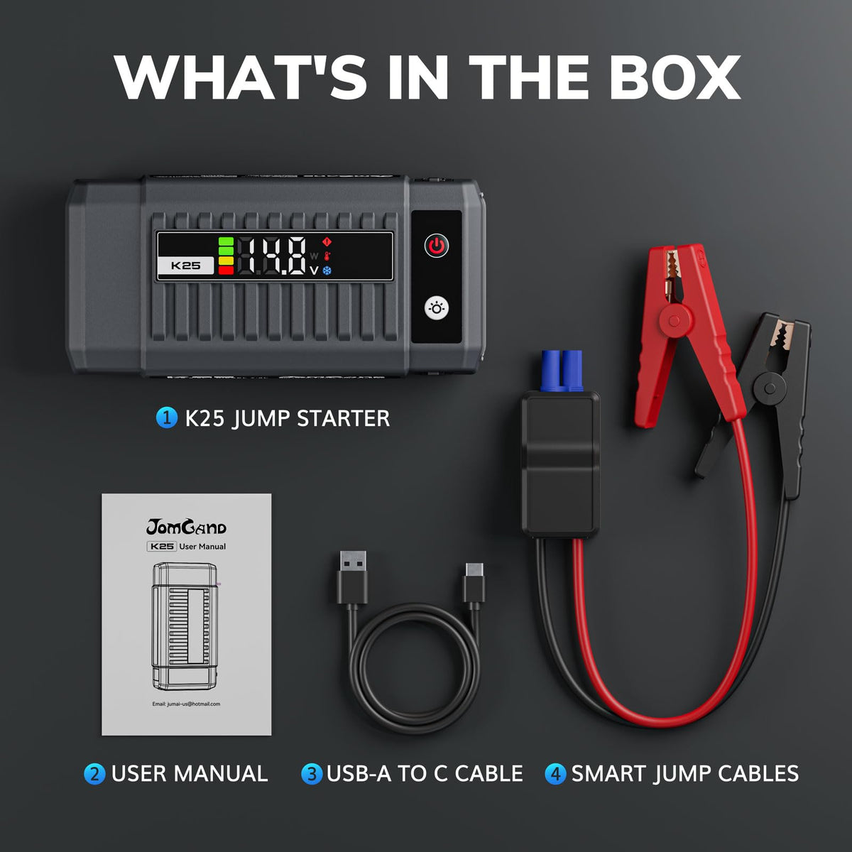 12V Portable Jump Starter N32087