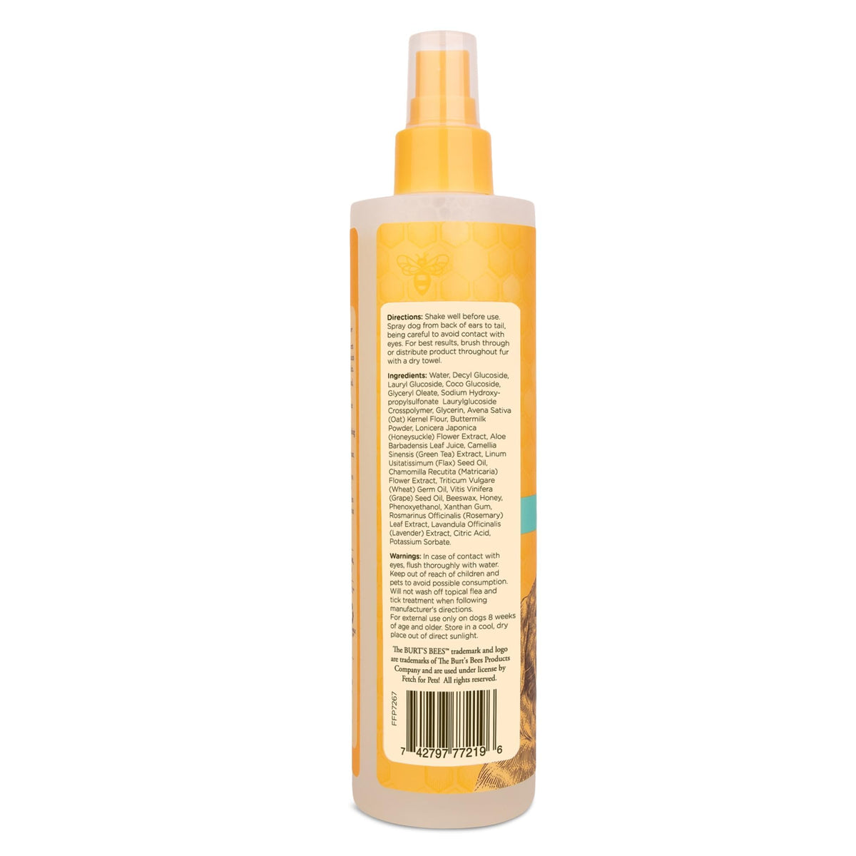 Itch Soothing Dog Spray Honeysuckle & Aloe 10 Fl Oz J602