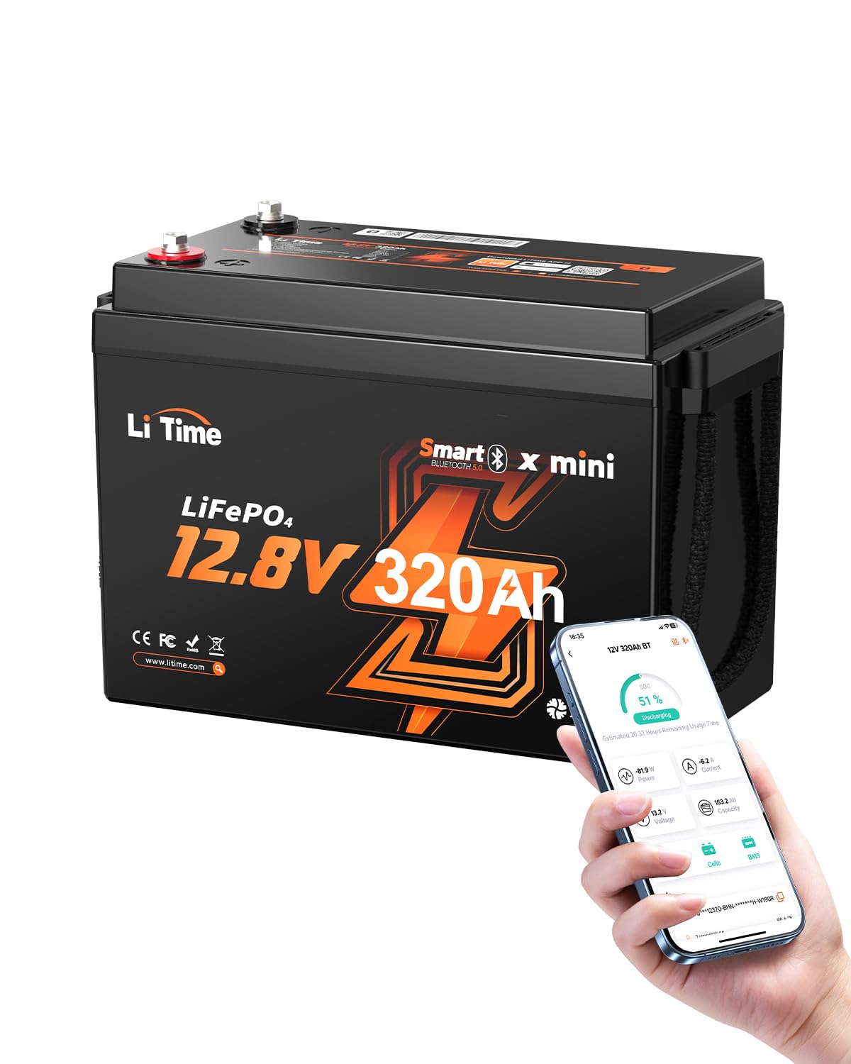 12V 320Ah Lithium LiFePO4 Battery I111956