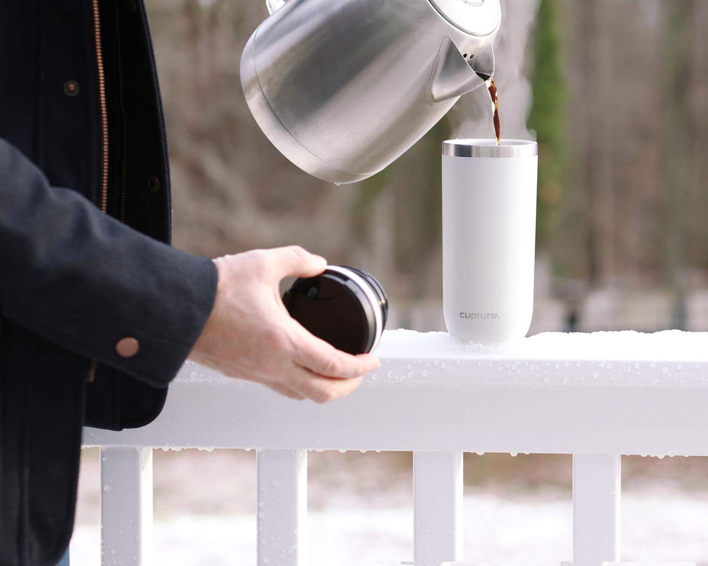 16 oz Stainless Steel Travel Mug D164