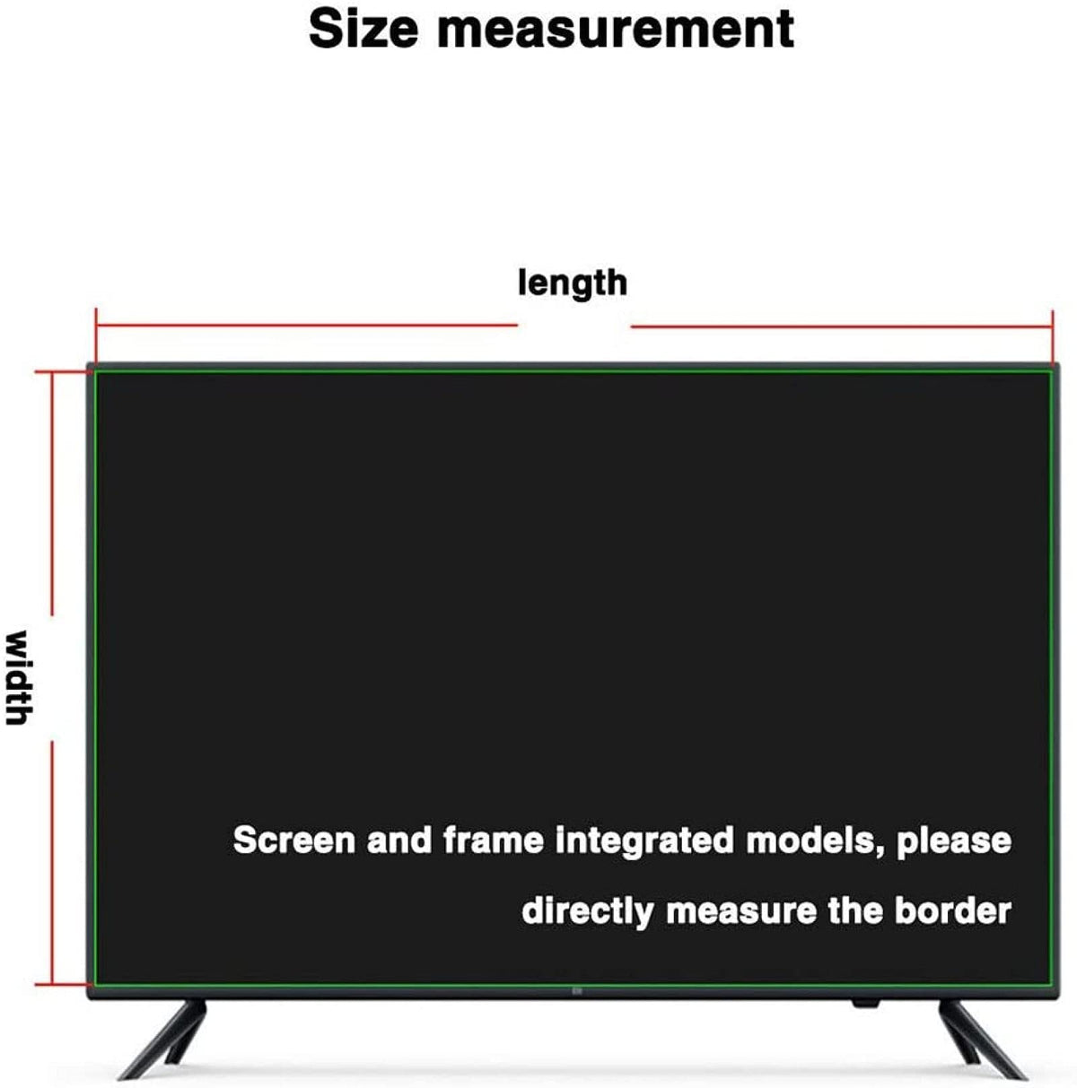Anti-Glare Blue Light Filter TV Screen Protector B431