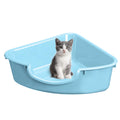 Corner Litter Box, Low Entry Kitten Litter Box J890514