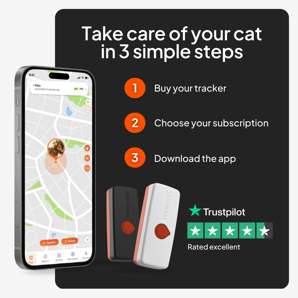 Mini GPS Cat Collar P857739