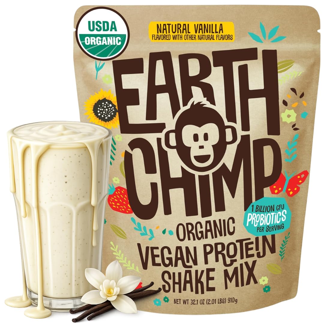 Organic Vegan Protein Powder with Probiotics V5962