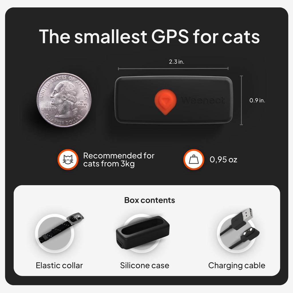 Mini GPS Cat Collar P857739