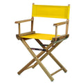 Antique 18" Solid Wood Folding Chair with Armrests P858