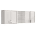 White Wooden Wall Cabinet X25078