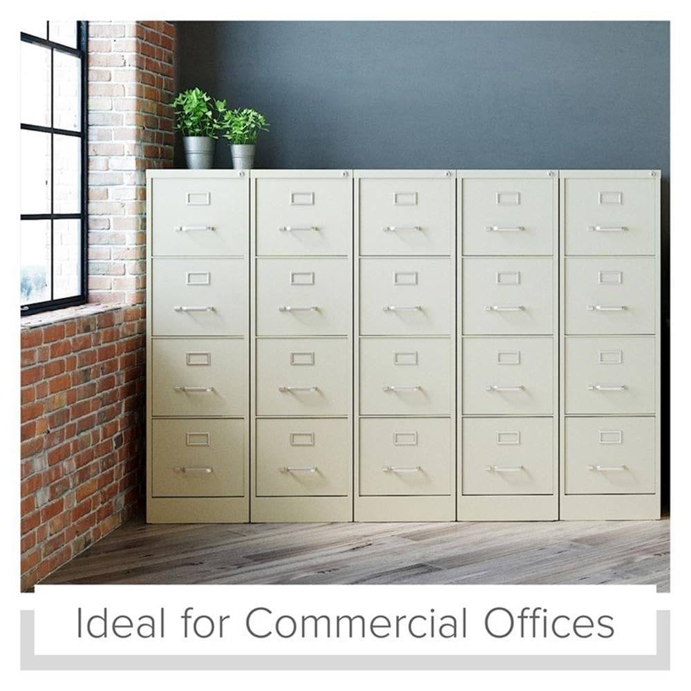 Beige 4-Drawer Metal Letter File Cabinet P96627