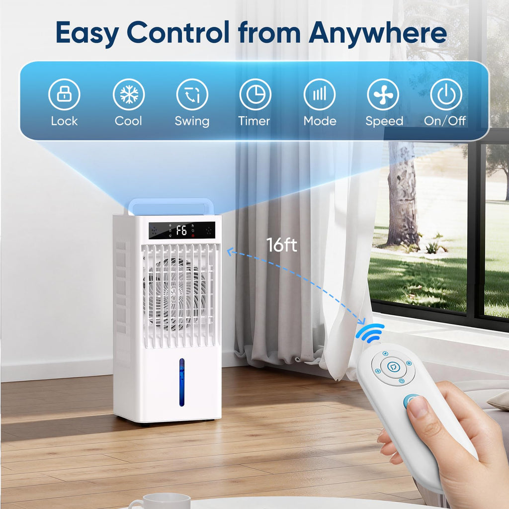 Portable 4-IN-1 Evaporative Air Cooler 3-Gal K367
