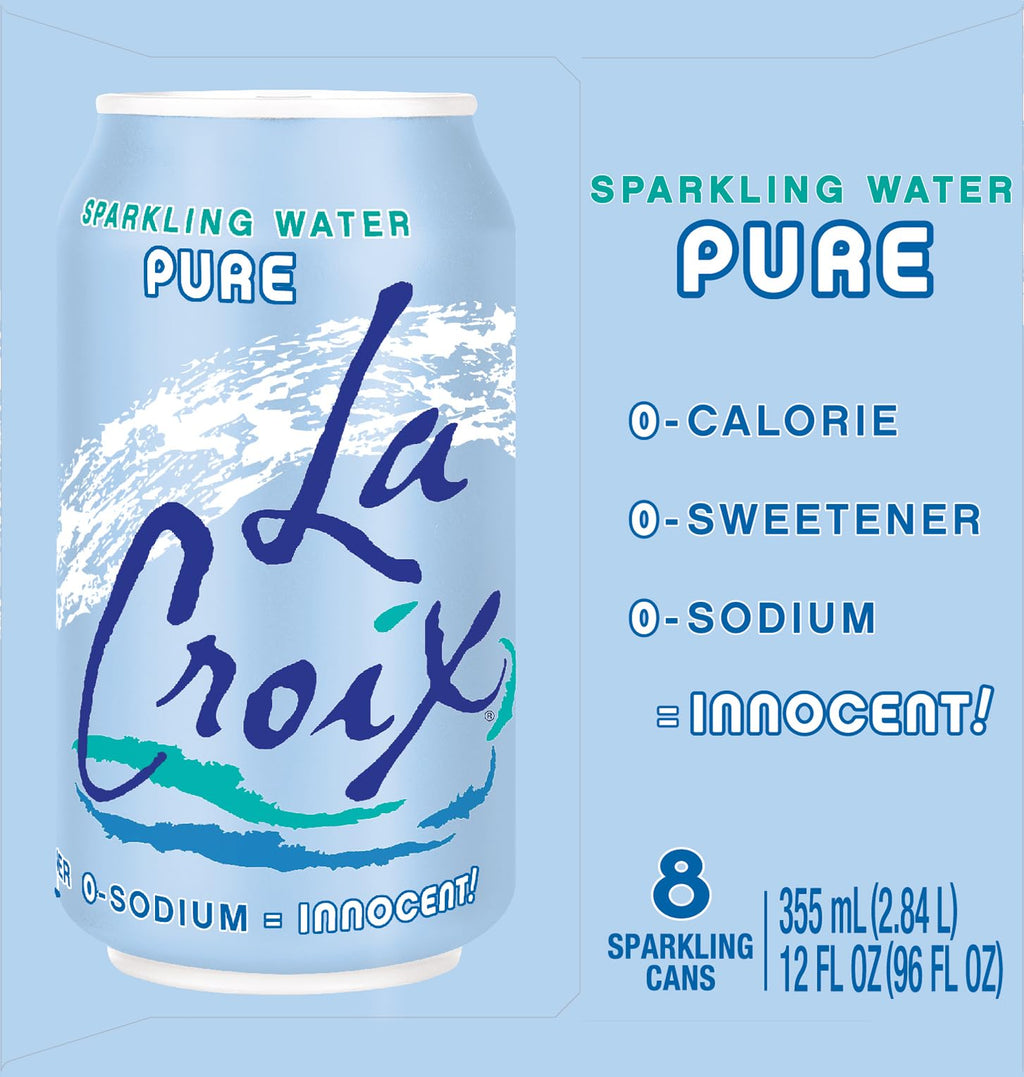 Sparkling Water 12 Fl Oz (pack of 8) M36353