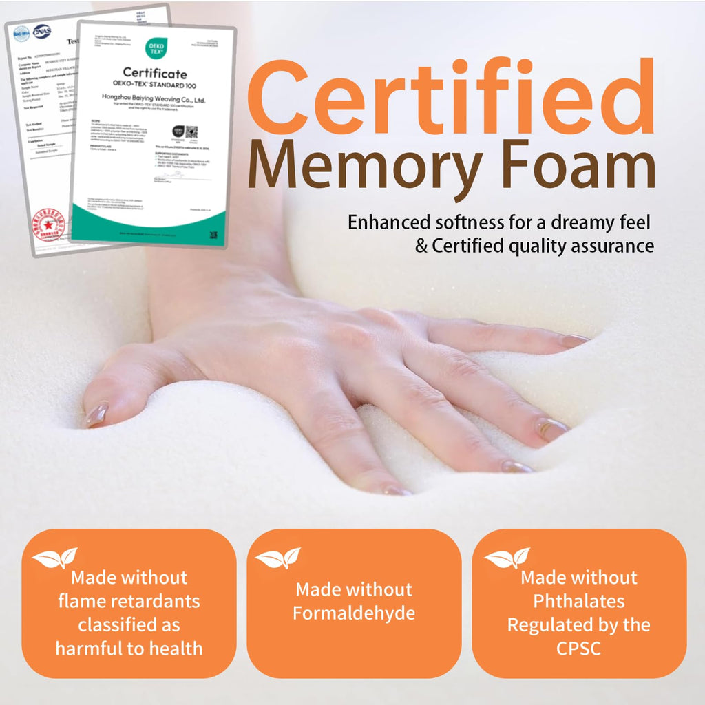 Pack N Play Mattress Trifold Memory Foam O60454