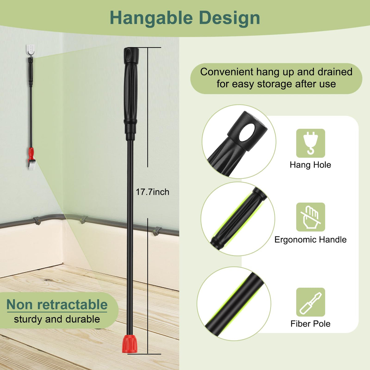 6 in 1 Aquarium Cleaning Tools Kit with Long Handle S23907