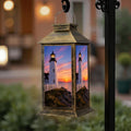 Solar Lantern Outdoor Waterproof LED Hanging Solar Lights E673869