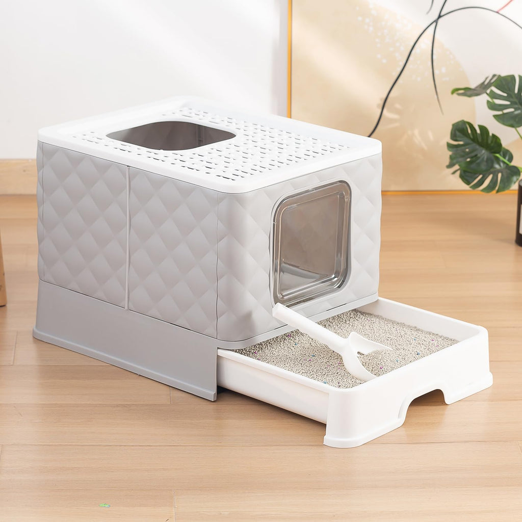 Foldable Cat Litter Box U562