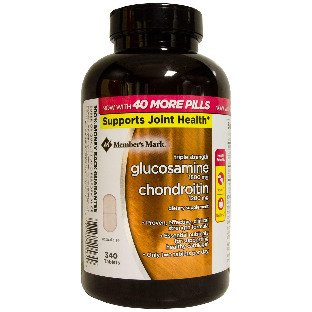 Triple Strength Glucosamine Chondroitin 340 Count F51328