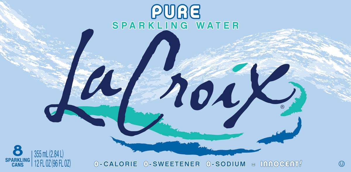 Sparkling Water 12 Fl Oz (pack of 8) M36353