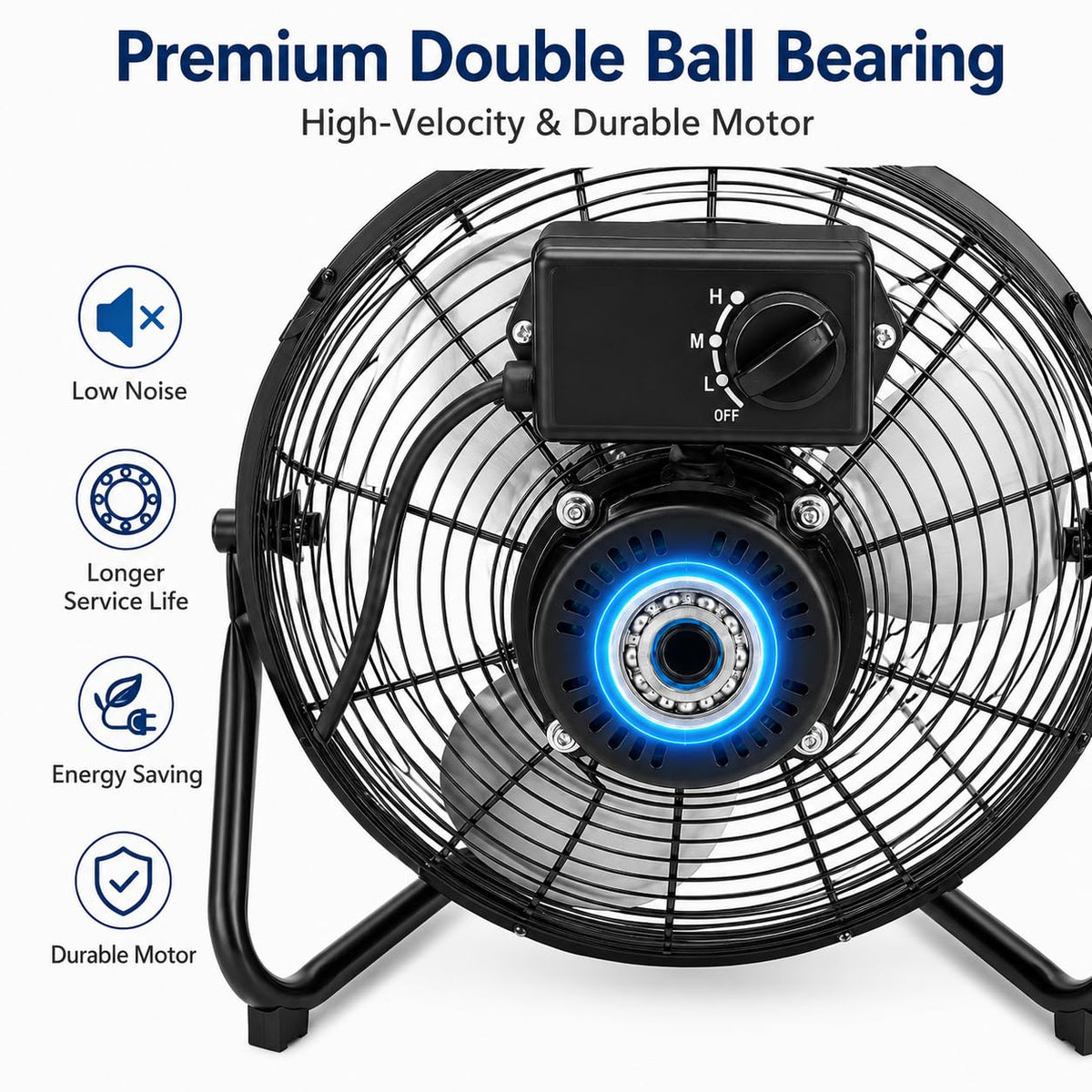20'' Industrial Floor Fan P45864