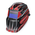 Red Welding Helmet J491