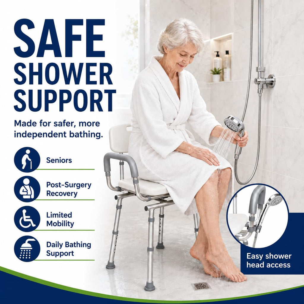 Adjustable Swivel Shower Chair X7439