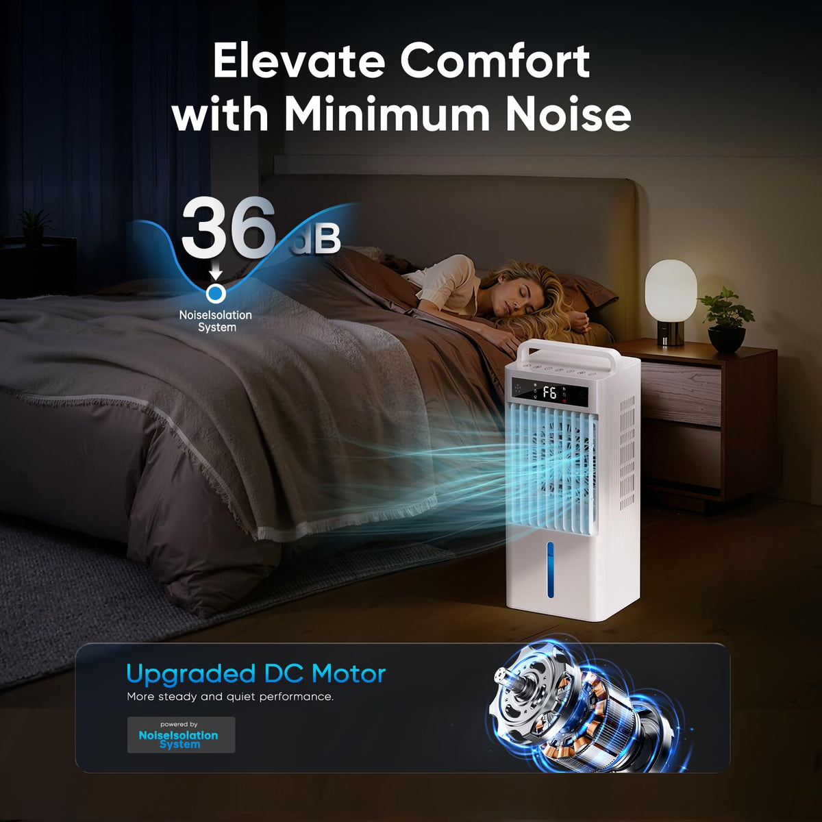 Portable 4-IN-1 Evaporative Air Cooler 3-Gal K367
