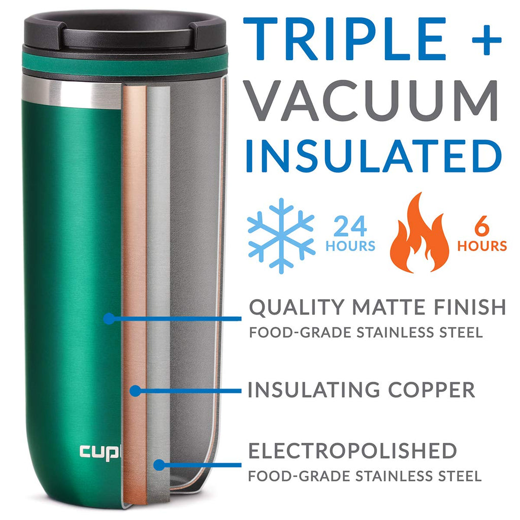 16 oz Stainless Steel Travel Mug D164