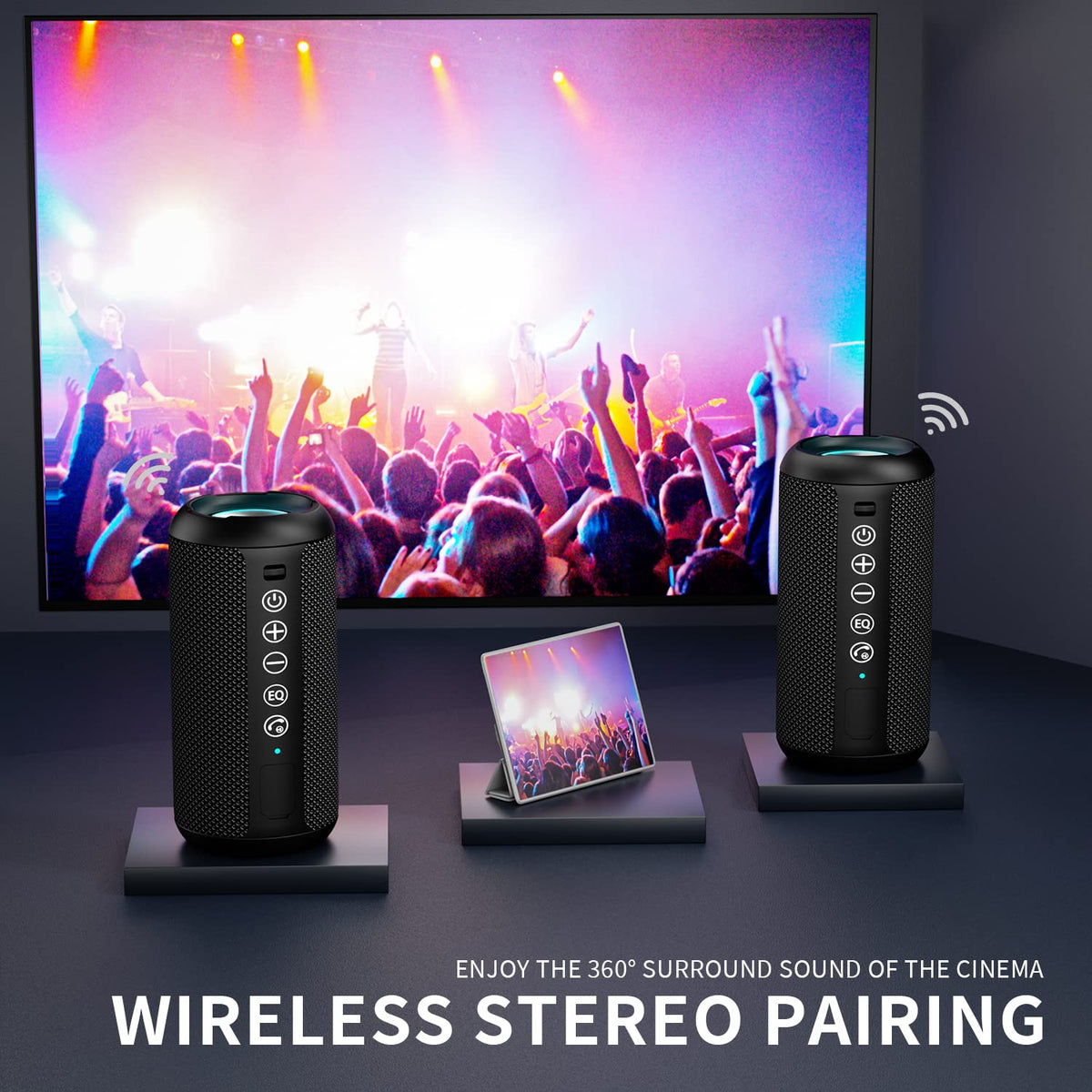 Portable Bluetooth Speaker IPX7 Waterproof C271