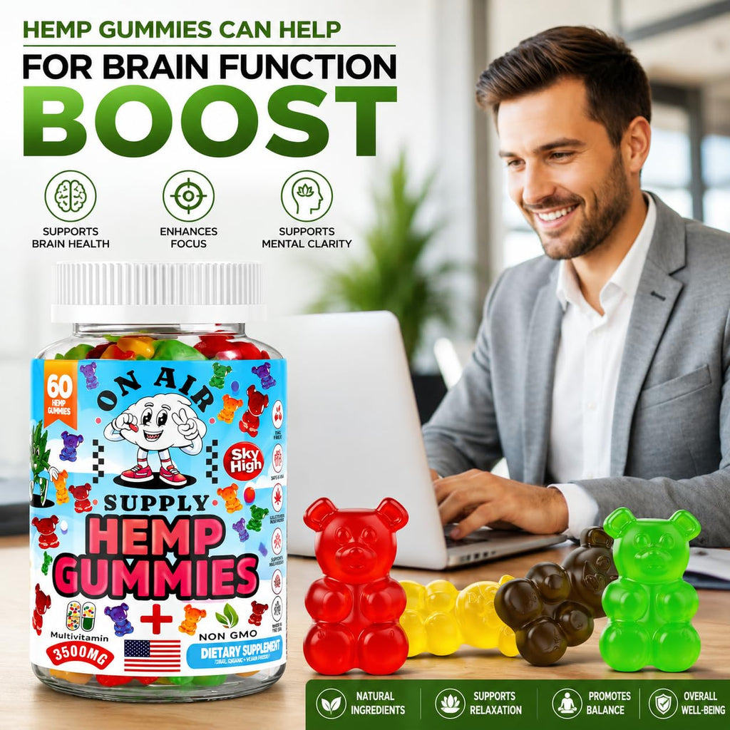 Hemp Gummies 3,500mg 120 Count A1368
