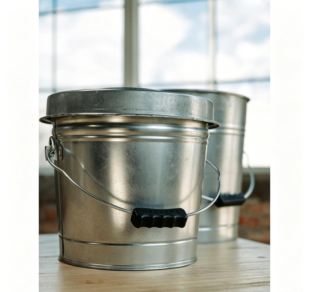 6-Gallon Galvanized Steel Storage Can M894597