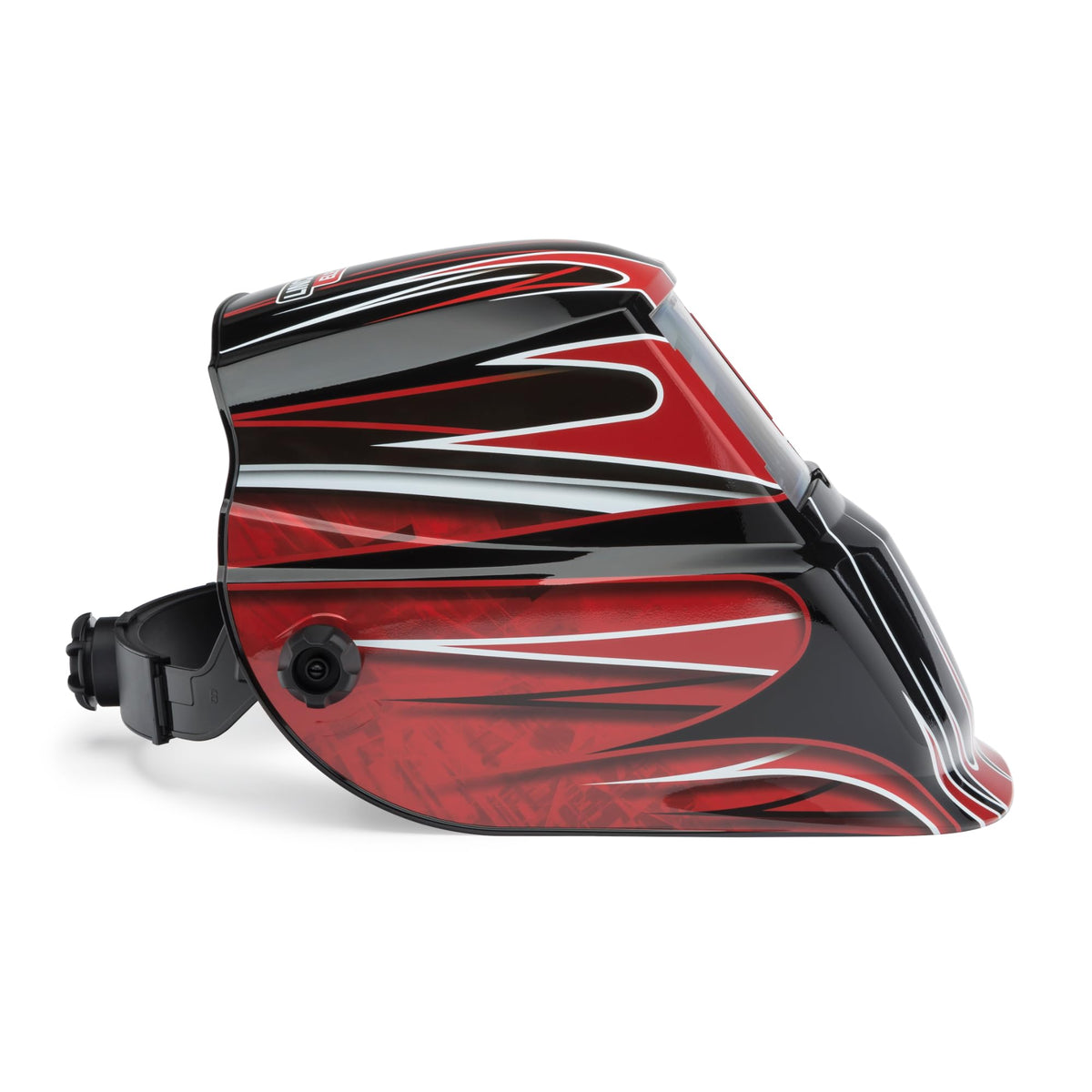 Red Welding Helmet J491