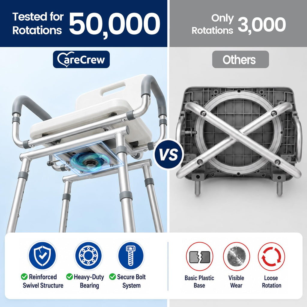Adjustable Swivel Shower Chair X7439