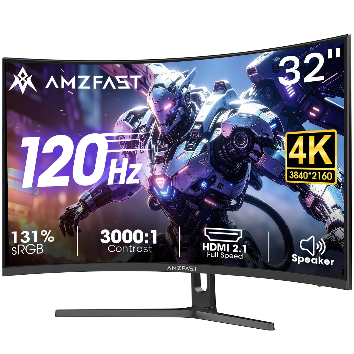 32" 4K 120Hz Curved Gaming Monitor A7966
