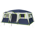 12 Person Camping Tent with Shade Canopy T440