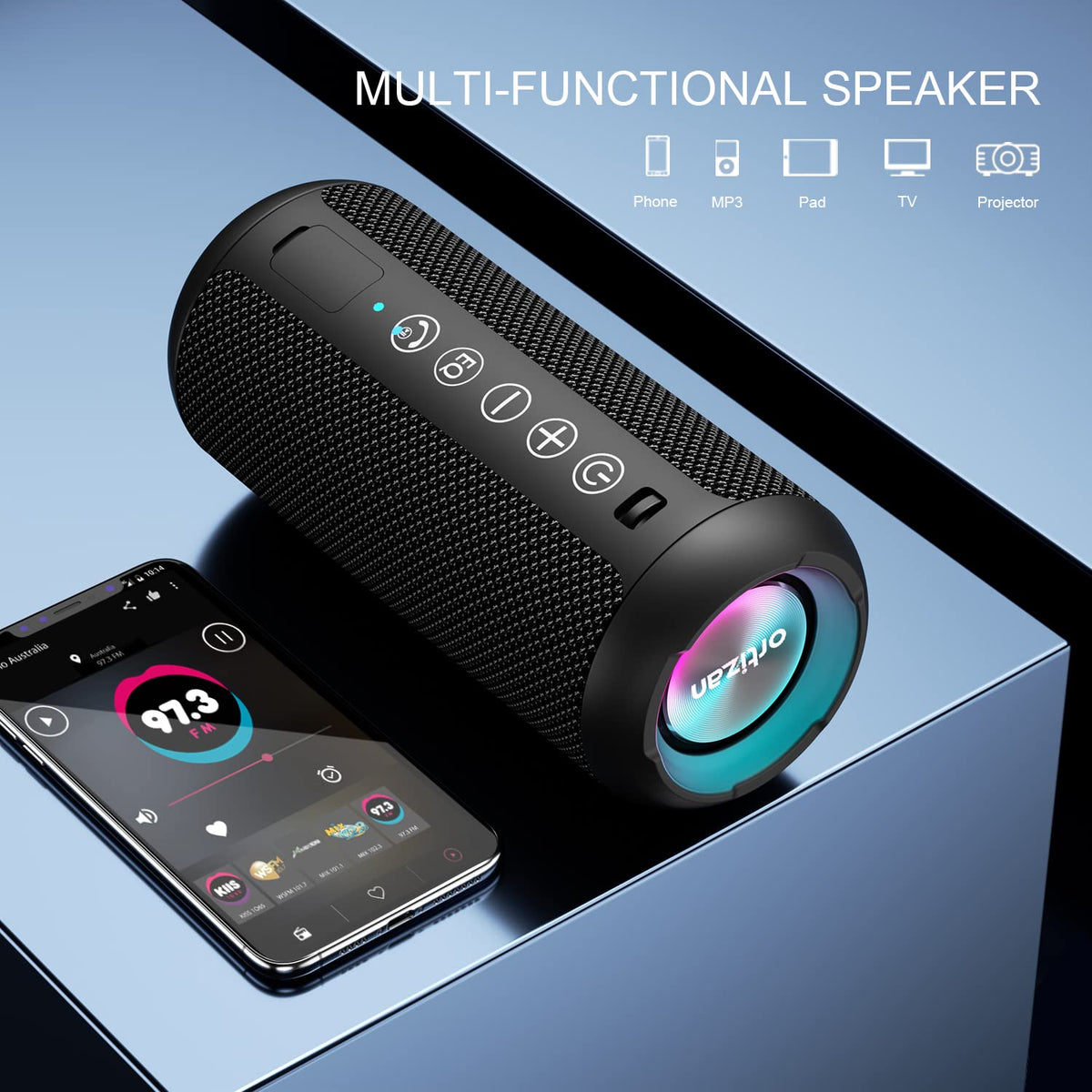 Portable Bluetooth Speaker IPX7 Waterproof C271