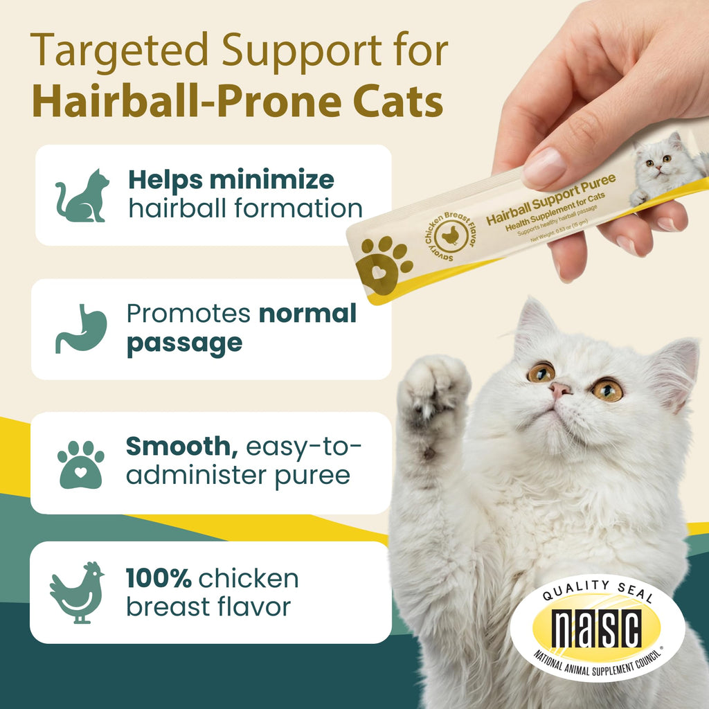 Cat Hairball Support Puree with Pumpkin Powder R4860